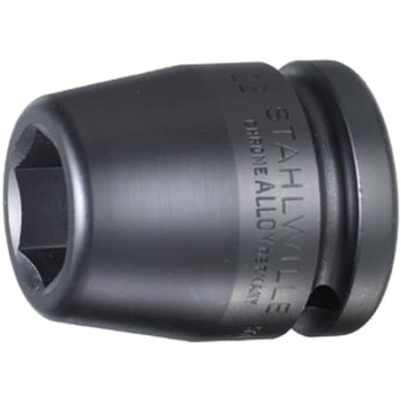 Stahlwille Tools 3/4 Inches Drive Impact Socket Gunmetal, 20 mm (3/4") Size 17 mm L.48 mm 25010017